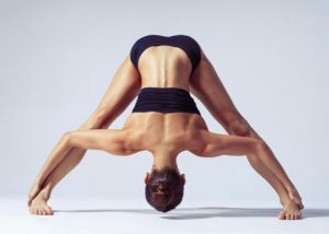 bikram yoga by woman